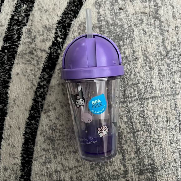 Miniso x Sanrio Kuromi Reusable Tumbler Water bottle 320 ml - Picture 2 of 3